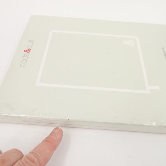 Code & Quill Gray Large Format Notebook Monolith Hardcover Journal 7.25 x 10" - Picture 8 of 10